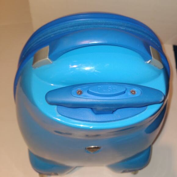 Thomas the Tank Character Engine Hard Luggage w/ handle and wheels - Picture 4 of 10